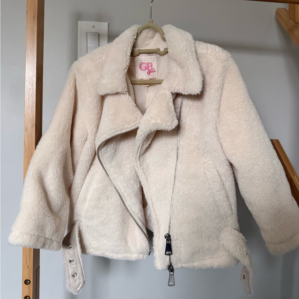 Furry Motorcycle Jacket size 6